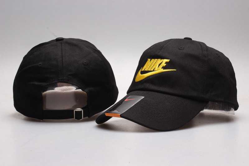 Nike Gold Logo Sports Adjustable Hat YPMY
